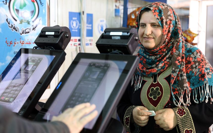 IRIS SCAN TECHNOLOGY FOR SYRIAN REFUGEES IN JORDAN