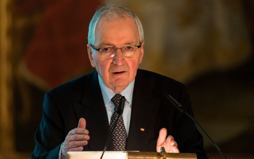 Der ehemalige Bundesumweltminister Klaus Töpfer (CDU) ©Patrick Seeger/dpa