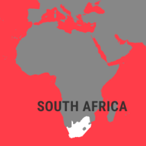 Map South Afrika