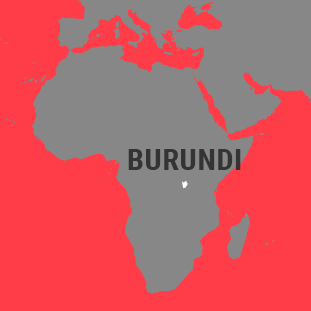 Karte von Burundi